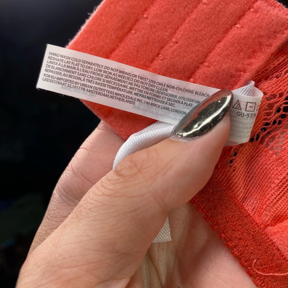 Urban Outfitters Women’s Pink and Red Corset - Picture 6 of 8